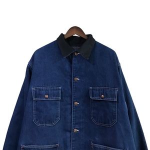 Vintage Big Mac Embroidered Collar Blanket Lined Chore Jacket